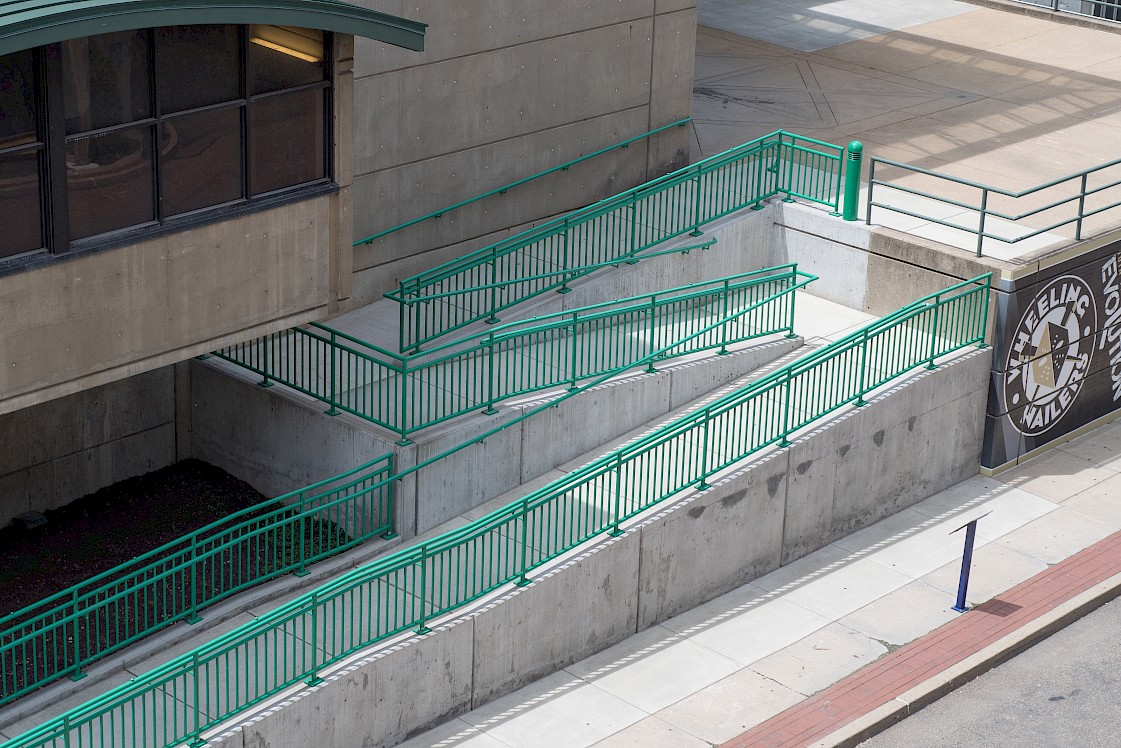 ADA Railing with Pickets